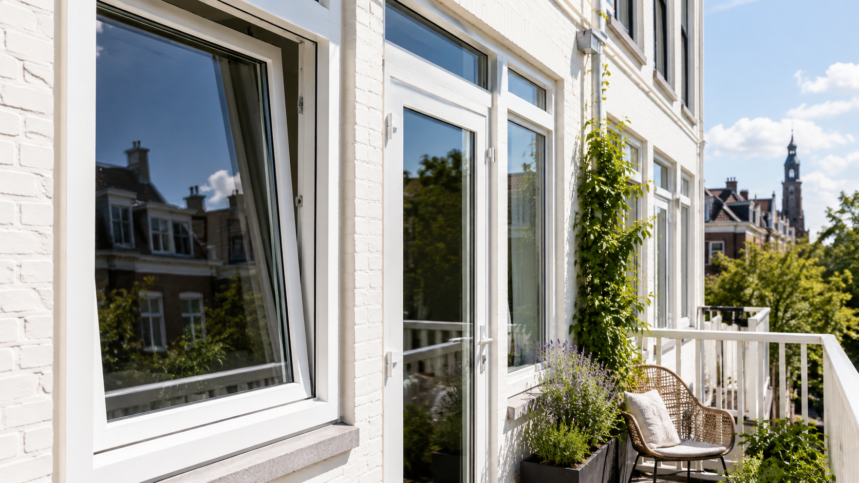 Woning koel houden bij hitte met isolerende kozijnen